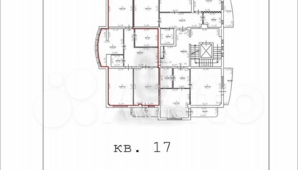 3-к квартира, 98,5 м², 6/8 эт.